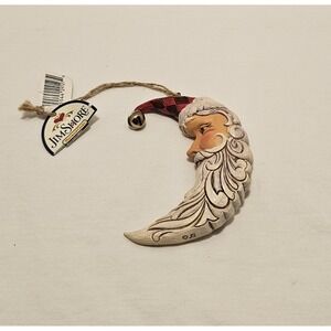 Jim Shore Santa Moon 2010 Hanging Christmas Ornament